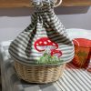 Kuche Busatti | Brotkorb-Fliegenpilz Anthrazit