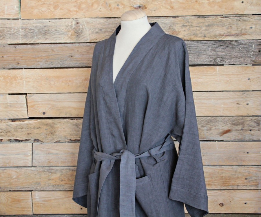 Bad Busatti | Kimono Aus Leinen-Tifone